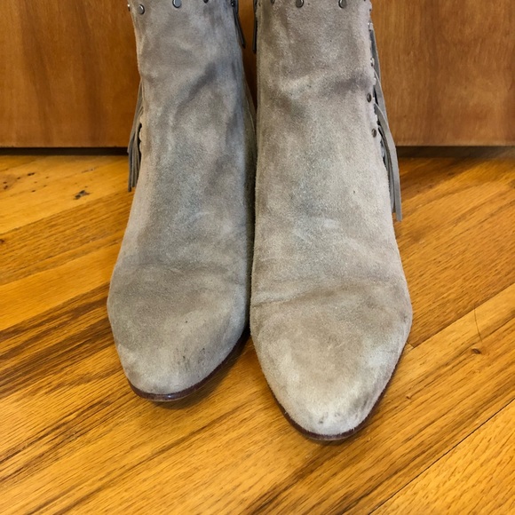Sam Edelman Rudie Studded Fringe Bootie Sz 10 - Picture 6 of 10